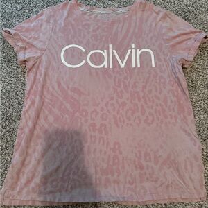 Calvin Klein Performance Light Pink Tee